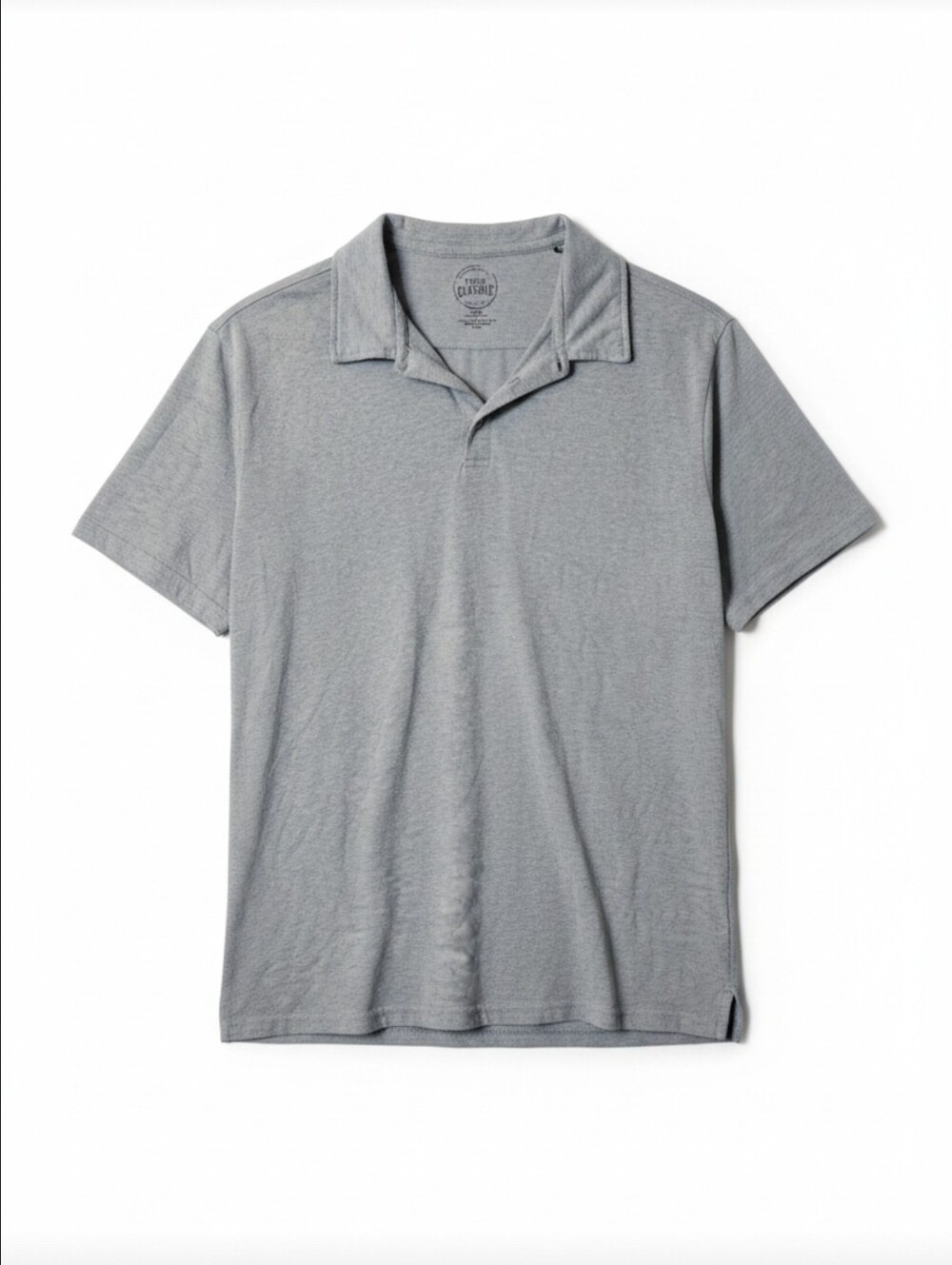 True Classic Men's Essential Soft Knit Short Sleeve Polo Shirt